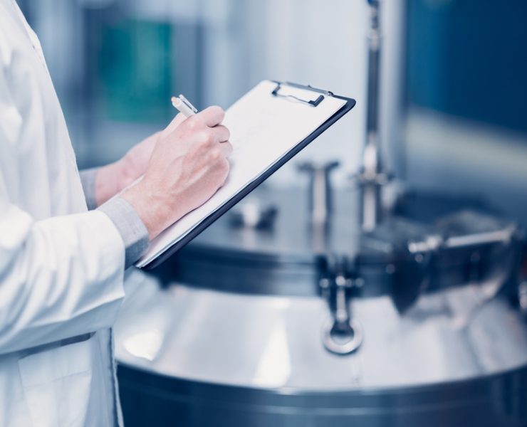 Medicine,Science,Factory,Staff,Worker,Check,Quality,Products,Sterilize,In